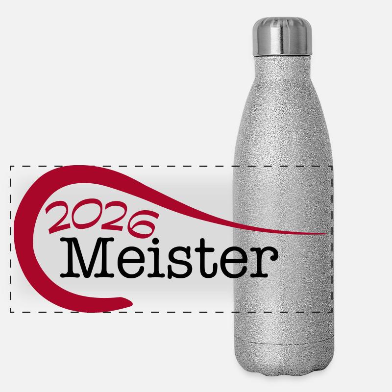 Champion 2026 Championship Gourde isotherme panoramique pailletée 500 ml
