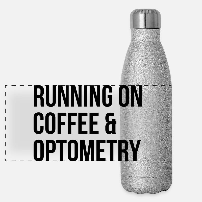 Optometrie Panorama Glitzer Isolierflasche 500 ml