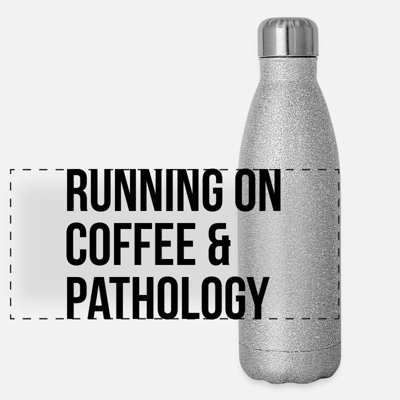 Pathologie Gourde isotherme panoramique pailletée 500 ml