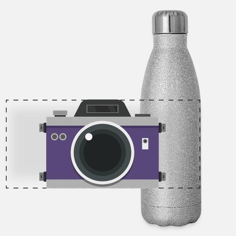 Panorama Glitzer Isolierflasche 500 ml