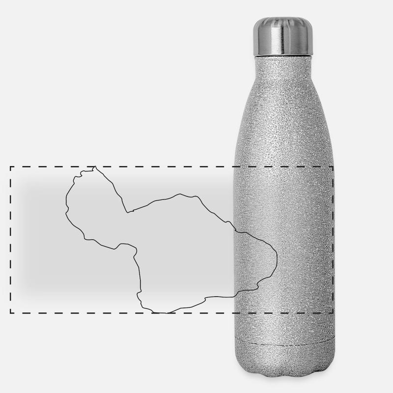 Carte de Maui Gourde isotherme panoramique pailletée 500 ml
