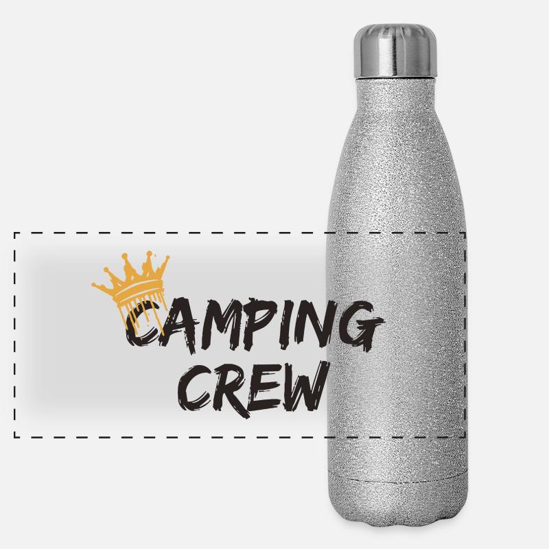Camping Crew Panorama Glitzer Isolierflasche 500 ml