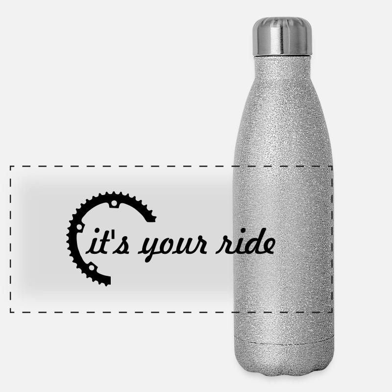 c'est votre tour Gourde isotherme panoramique pailletée 500 ml