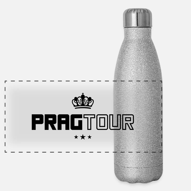 prag tour Panorama Glitzer Isolierflasche 500 ml