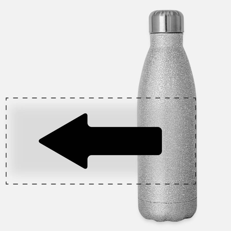 pfeil Panorama Glitzer Isolierflasche 500 ml