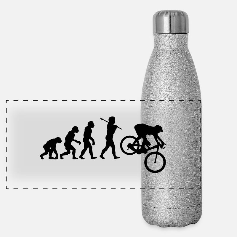 MTB Downhill Evolution Gourde isotherme panoramique pailletée 500 ml