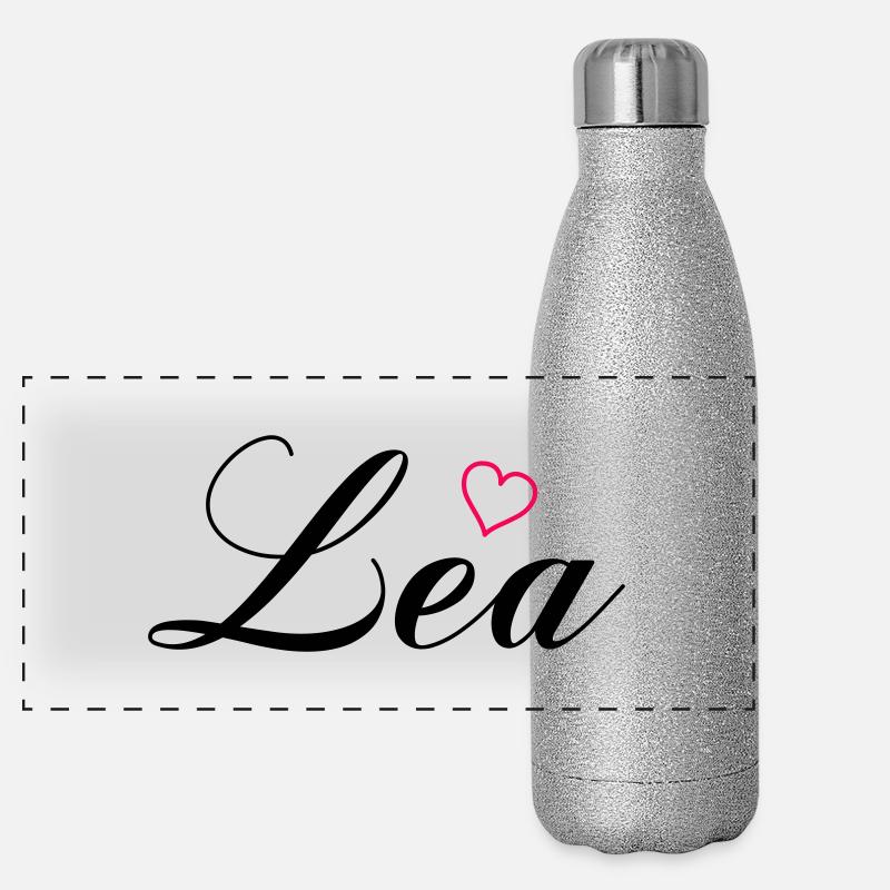 Nom Lea Gourde isotherme panoramique pailletée 500 ml