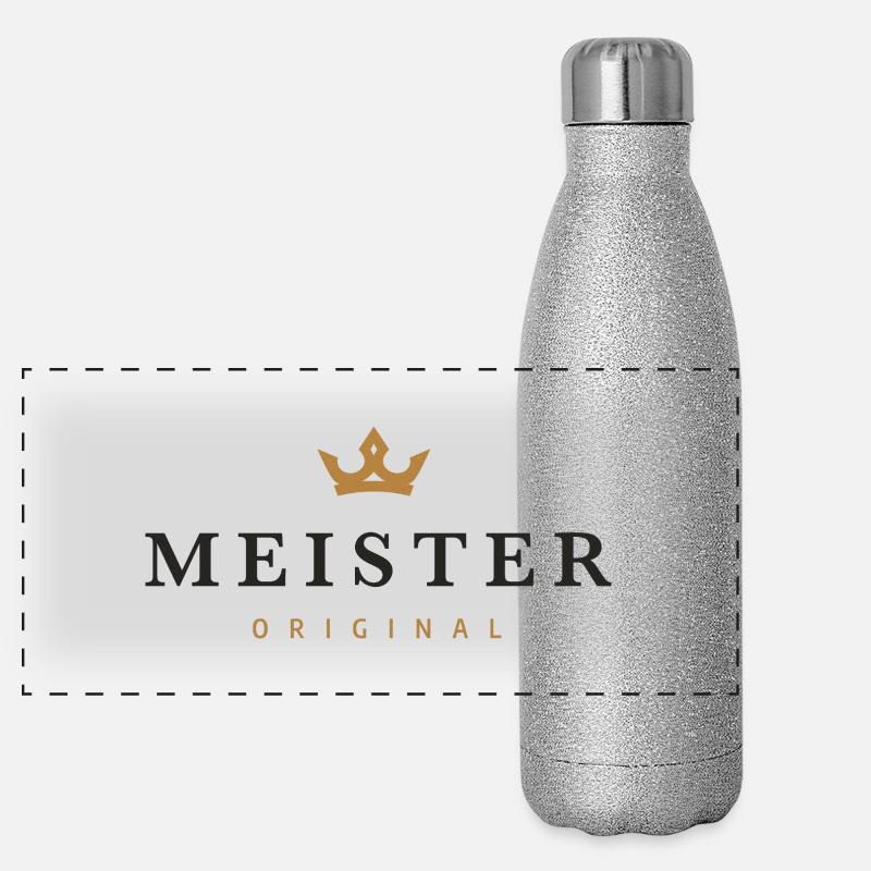 Master Original Family Logo Panoramic Glitter Thermal Bottle 500 ml