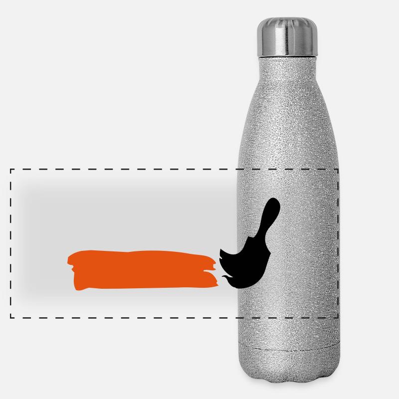 maler_1_2clr Panorama Glitzer Isolierflasche 500 ml
