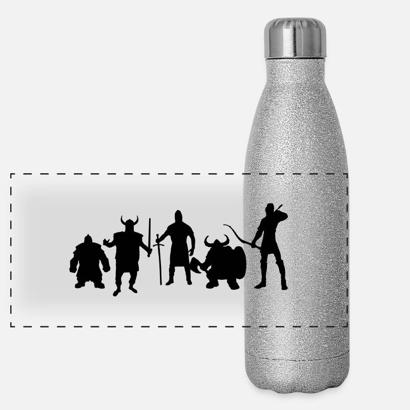 fantasie Gourde isotherme panoramique pailletée 500 ml