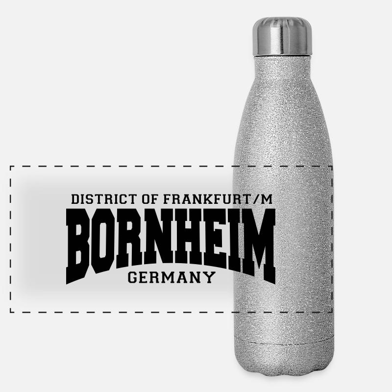 Francfort bornheim Gourde isotherme panoramique pailletée 500 ml