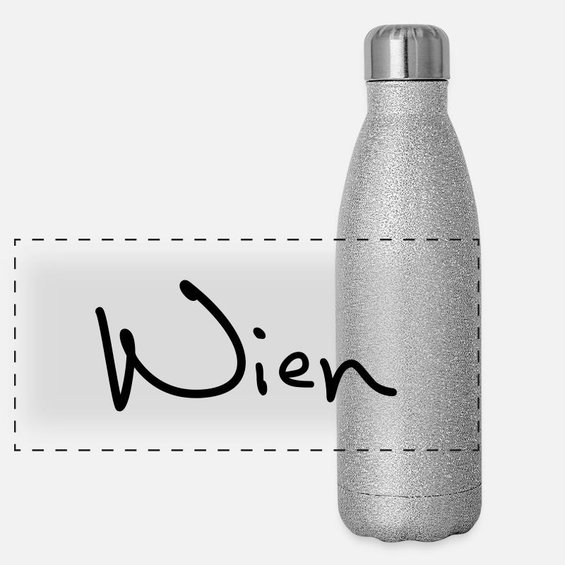 Wien1 Gourde isotherme panoramique pailletée 500 ml