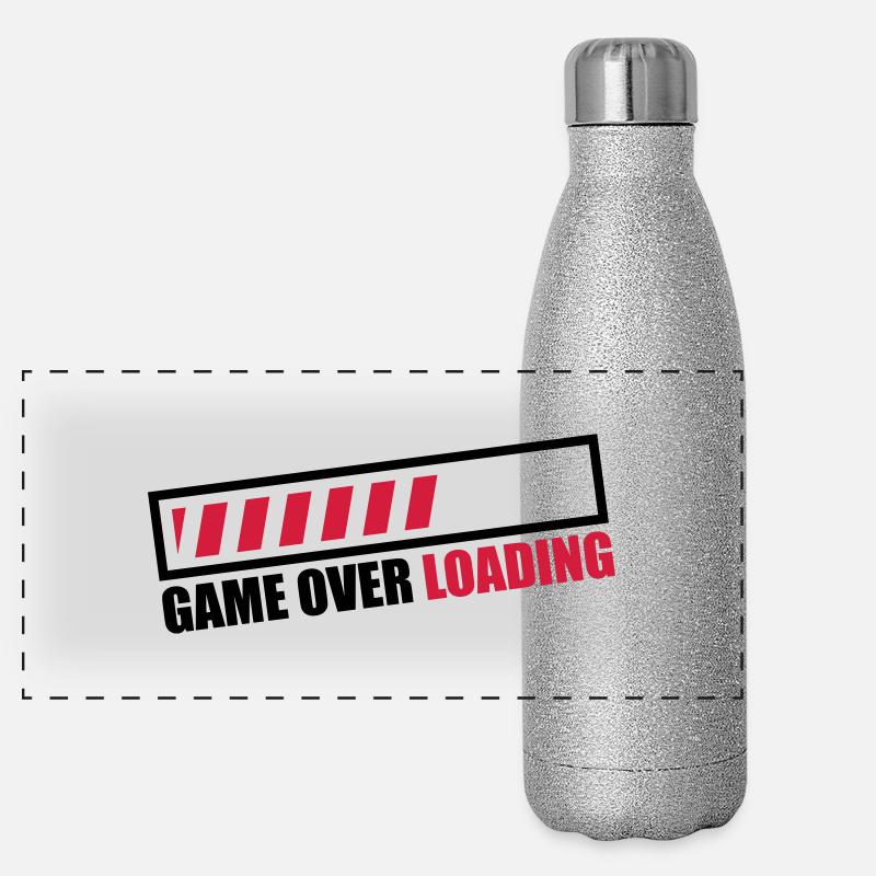 game_over_loading_c2 Gourde isotherme panoramique pailletée 500 ml