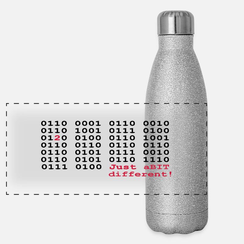 just a BIT different (2) Panorama Glitzer Isolierflasche 500 ml