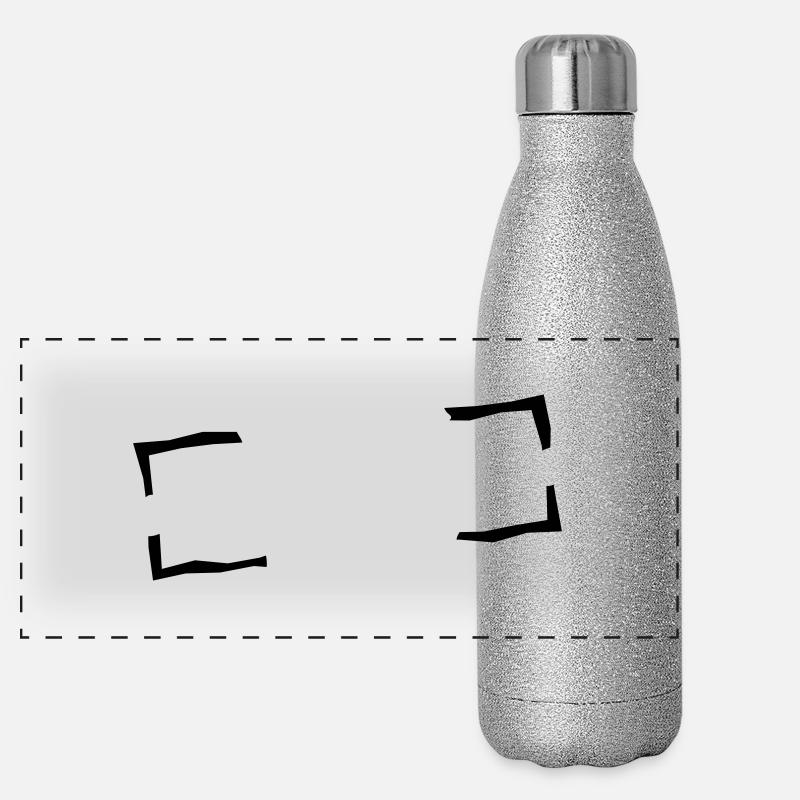 Frame Panorama Glitzer Isolierflasche 500 ml