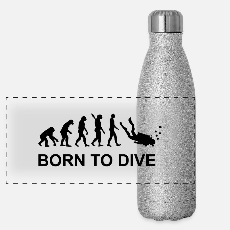 Évolution Plongée Gourde isotherme panoramique pailletée 500 ml