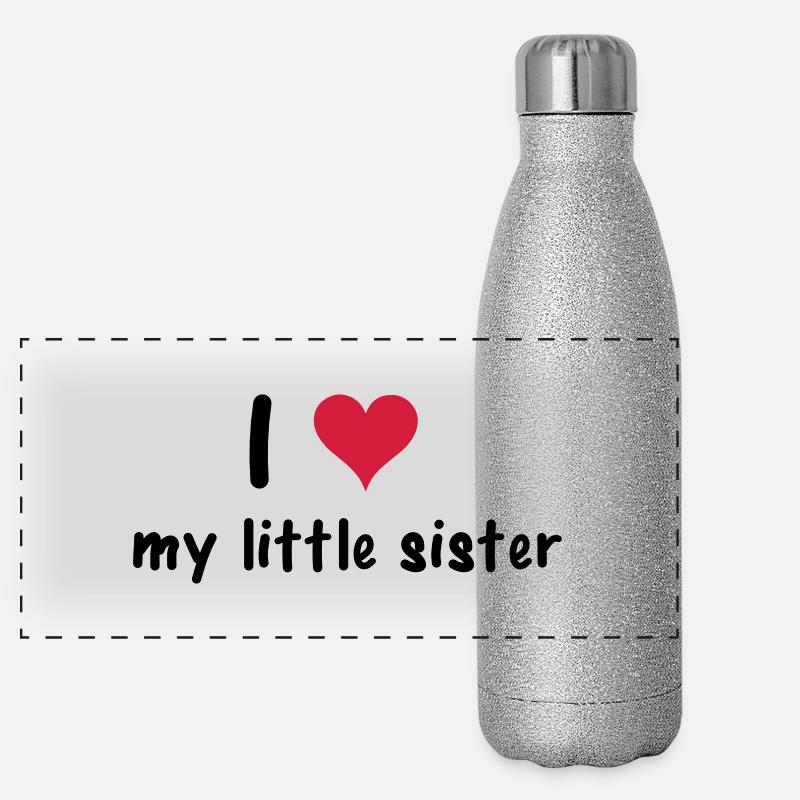 Sister Panorama Glitzer Isolierflasche 500 ml