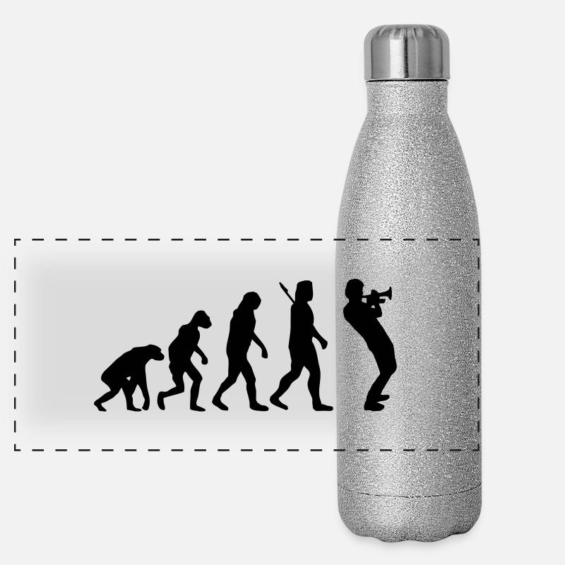 Trompeter Panorama Glitzer Isolierflasche 500 ml