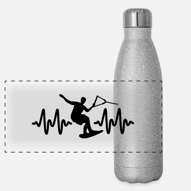 wakeboarden Panoramic Glitter Thermal Bottle 500 ml