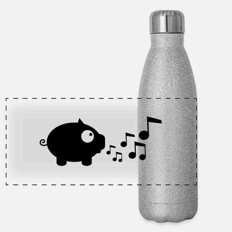 my_pig_whistles Panoramic Glitter Thermal Bottle 500 ml