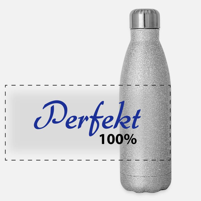 Perfect 100% Panoramic Glitter Thermal Bottle 500 ml