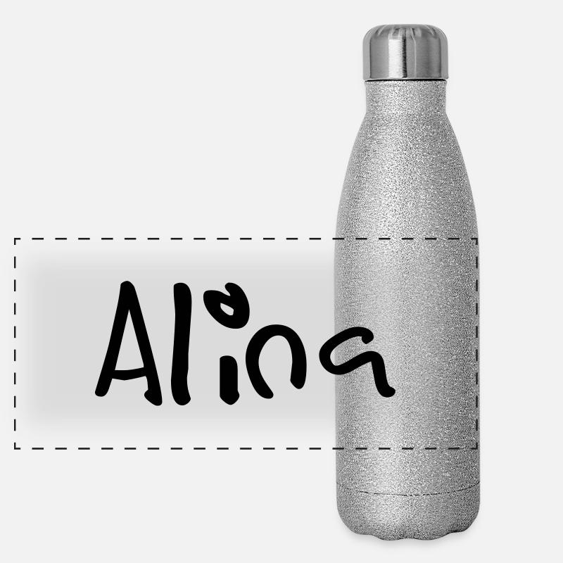 alina Panorama Glitzer Isolierflasche 500 ml