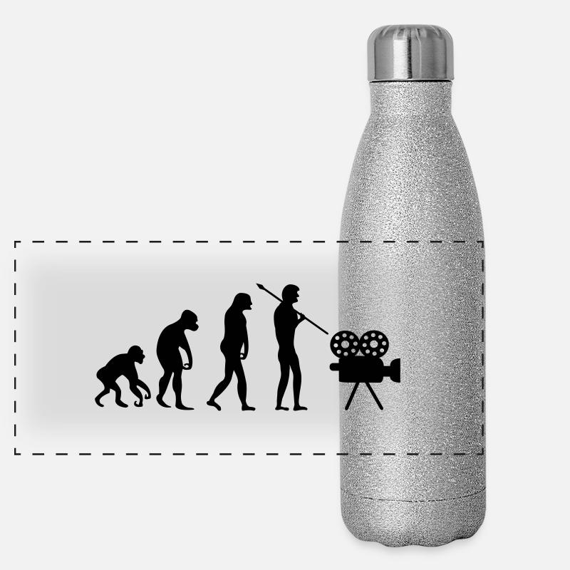 movie_evolution Panorama Glitzer Isolierflasche 500 ml