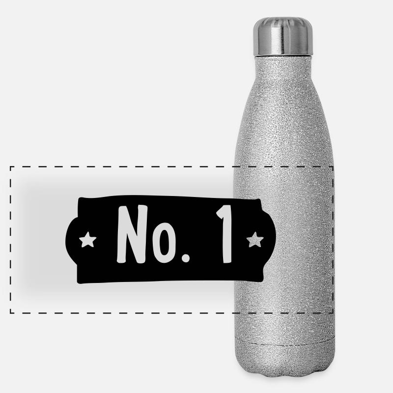 Nummer 1 Panorama Glitzer Isolierflasche 500 ml