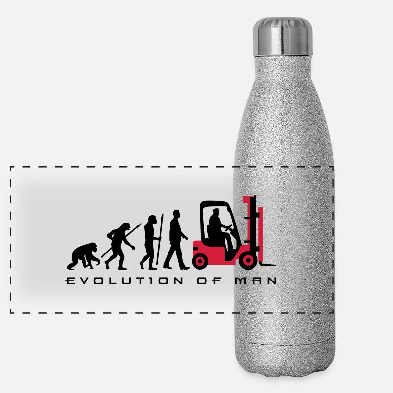 evolution_gabelstapler_122013_a_2c Panorama Glitzer Isolierflasche 500 ml