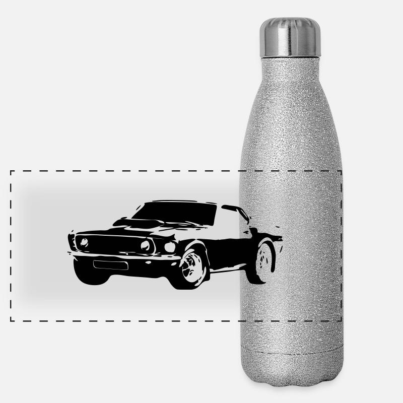 blockedTitle Panorama Glitzer Isolierflasche 500 ml