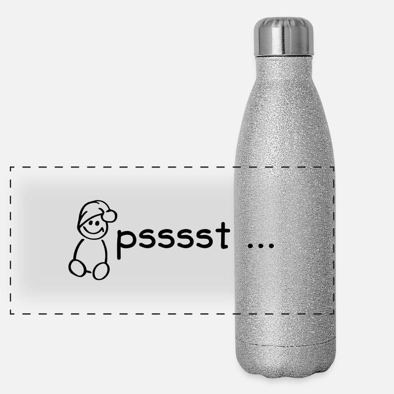 schlafmütze of wicki_de Panoramic Glitter Thermal Bottle 500 ml