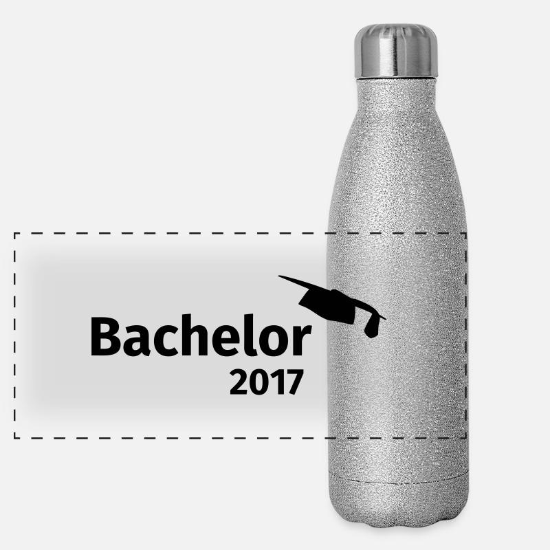 Bachelor 2017 Panorama Glitzer Isolierflasche 500 ml