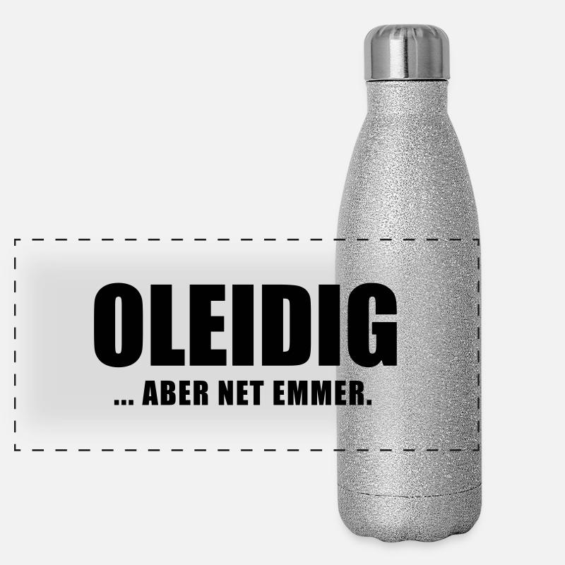 Oleidig Panorama Glitzer Isolierflasche 500 ml