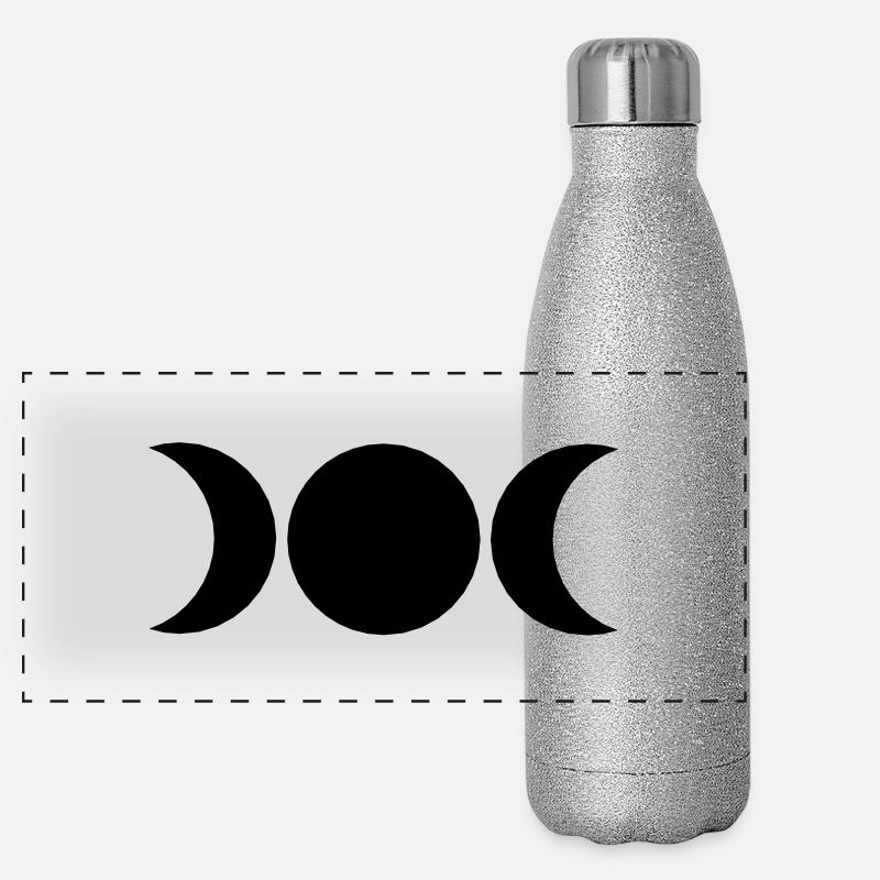 Monde Gourde isotherme panoramique pailletée 500 ml