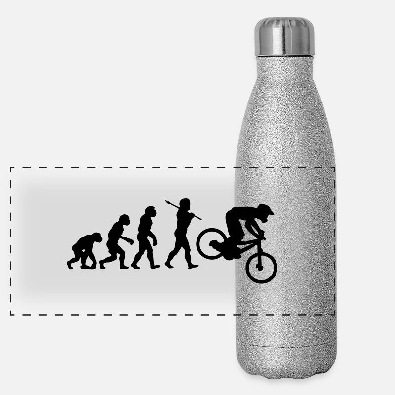 NEW MTB DOWNHILL MOUNTAIN BIKE EVOLUTION Panoramic Glitter Thermal Bottle 500 ml