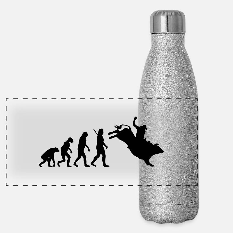 Evolution Rodeo Panorama Glitzer Isolierflasche 500 ml