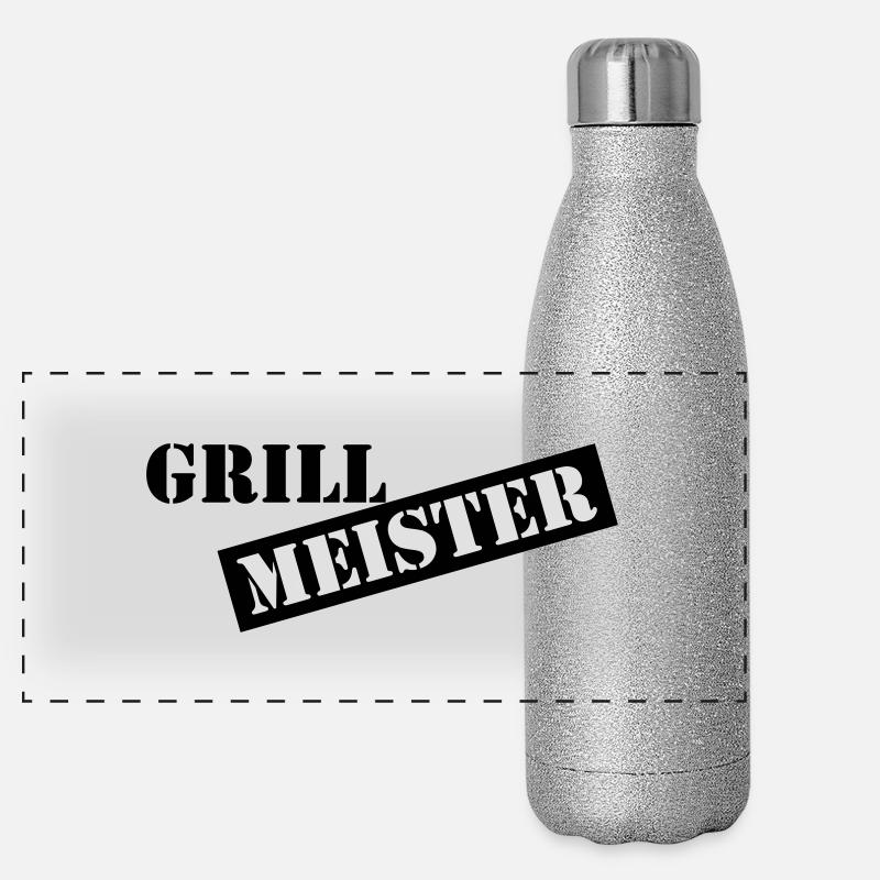 Grillasseur Gourde isotherme panoramique pailletée 500 ml