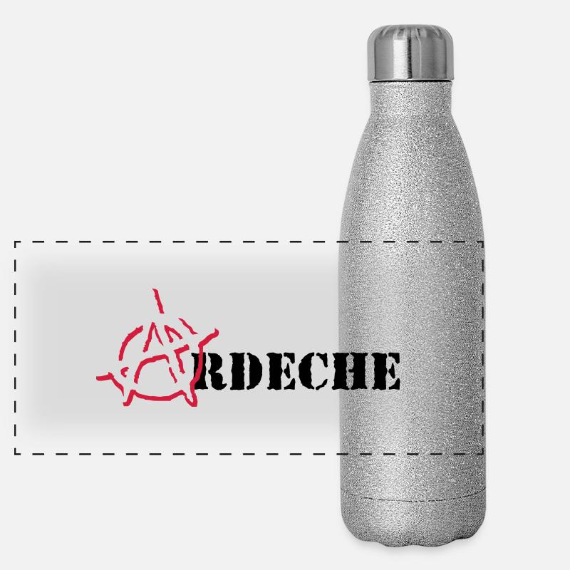 Anarchy Ardeche Gourde isotherme panoramique pailletée 500 ml