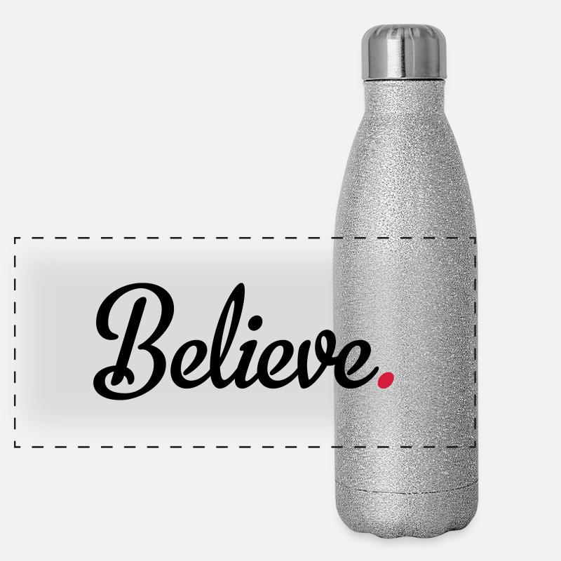 believe Panorama Glitzer Isolierflasche 500 ml
