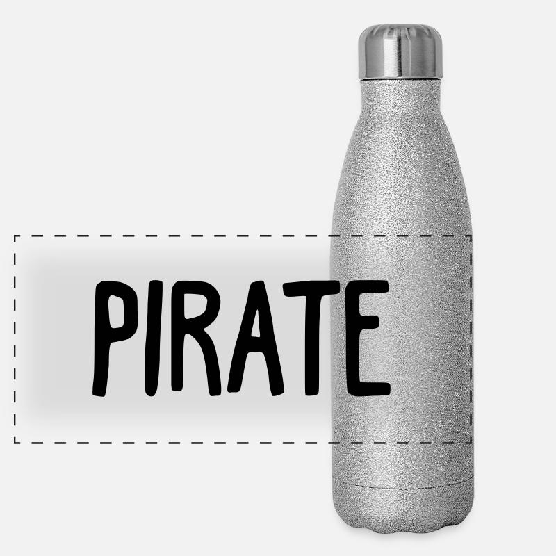 PIRATE Gourde isotherme panoramique pailletée 500 ml