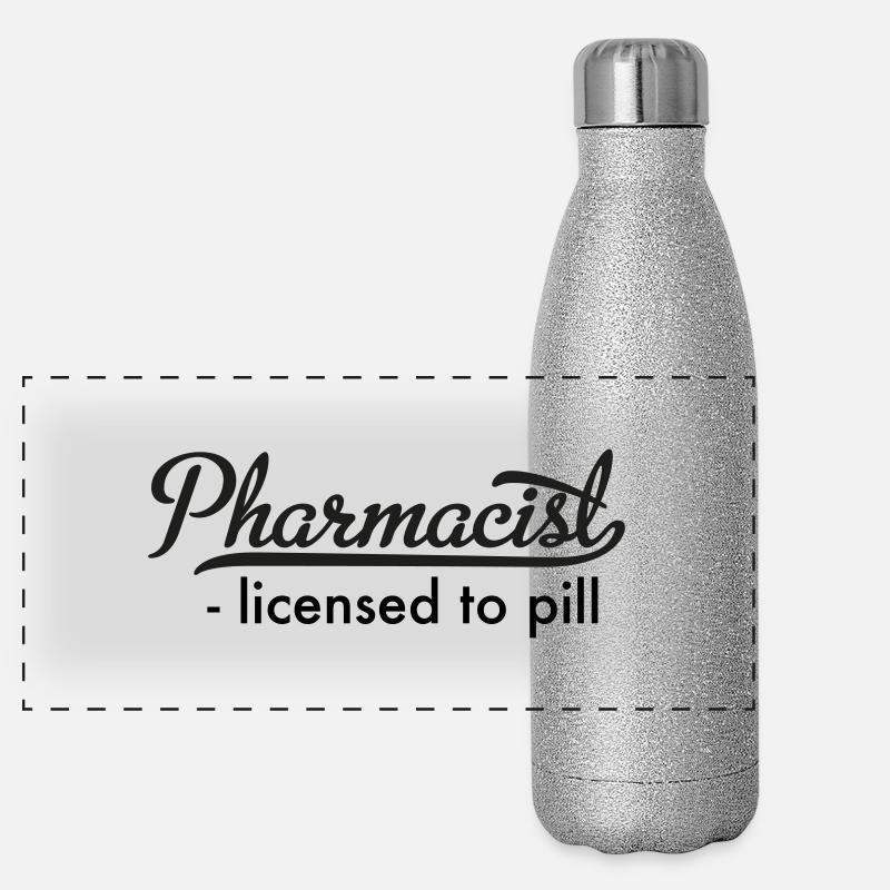 Pharmacist Panoramic Glitter Thermal Bottle 500 ml