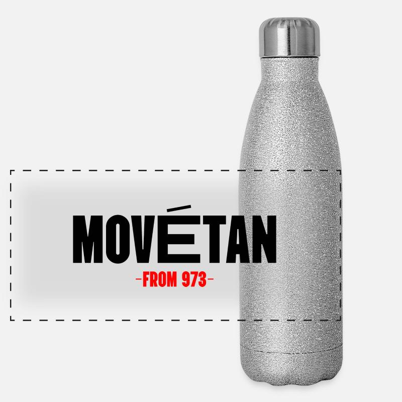 Movetan Panorama Glitzer Isolierflasche 500 ml