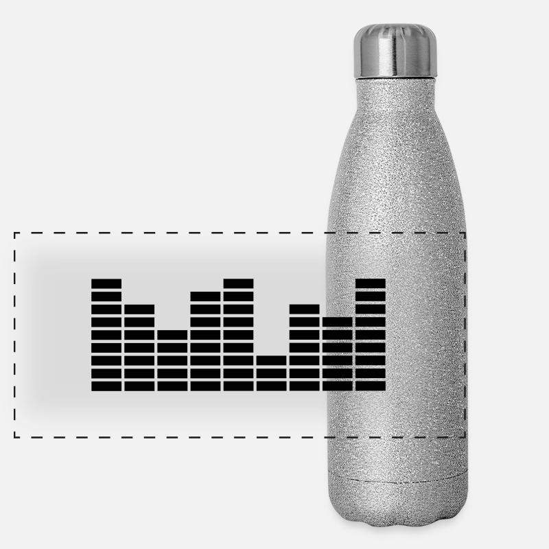 equalizer Panorama Glitzer Isolierflasche 500 ml