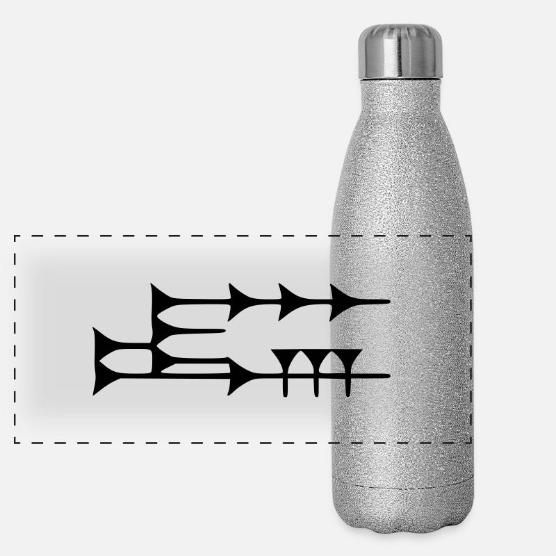Lugal Panorama Glitzer Isolierflasche 500 ml