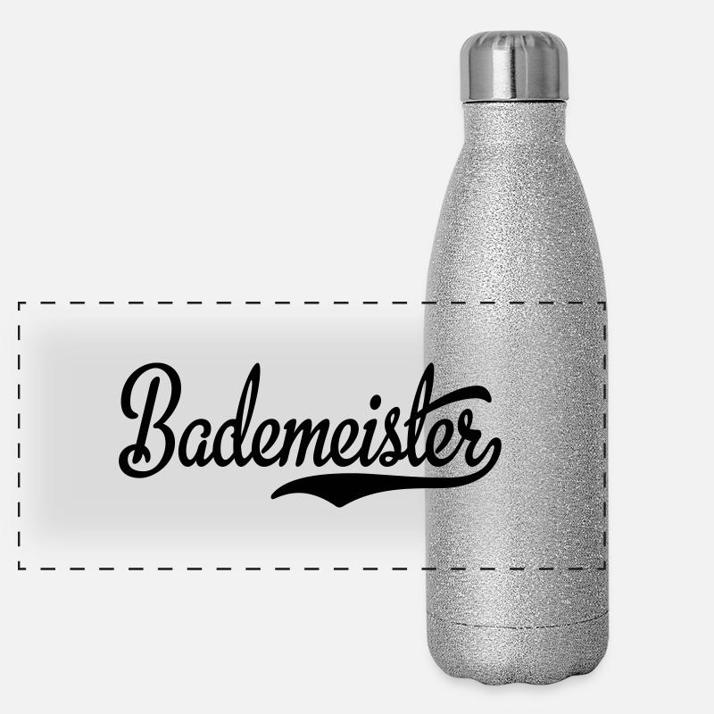 Pool attendant Panoramic Glitter Thermal Bottle 500 ml