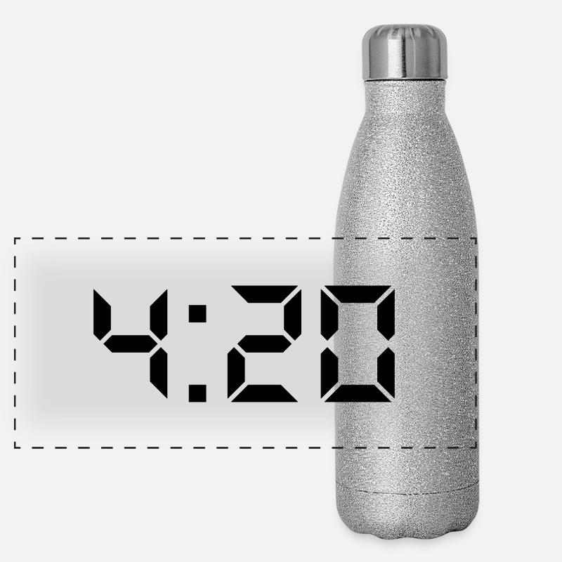 420 TIMER Panoramic Glitter Thermal Bottle 500 ml