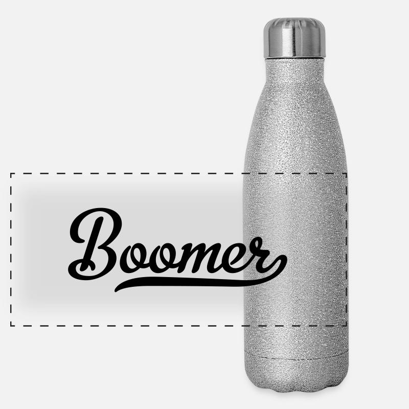 Boomer Gourde isotherme panoramique pailletée 500 ml