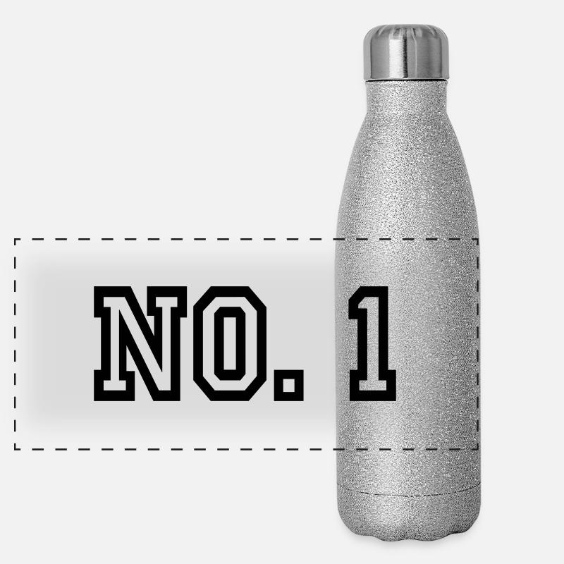 Nummer 1 Panorama Glitzer Isolierflasche 500 ml