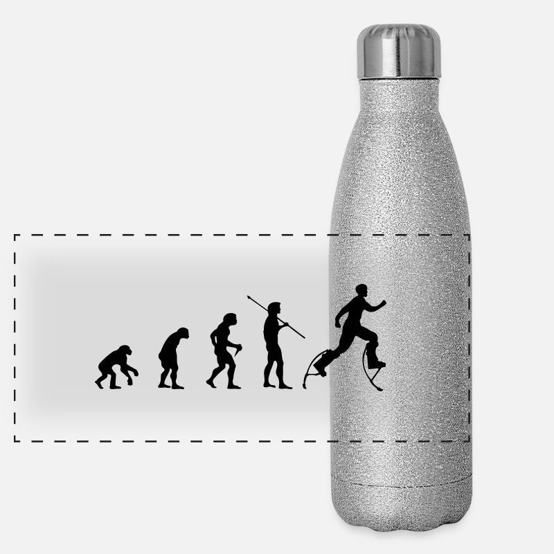 Evolution Urbaine Gourde isotherme panoramique pailletée 500 ml