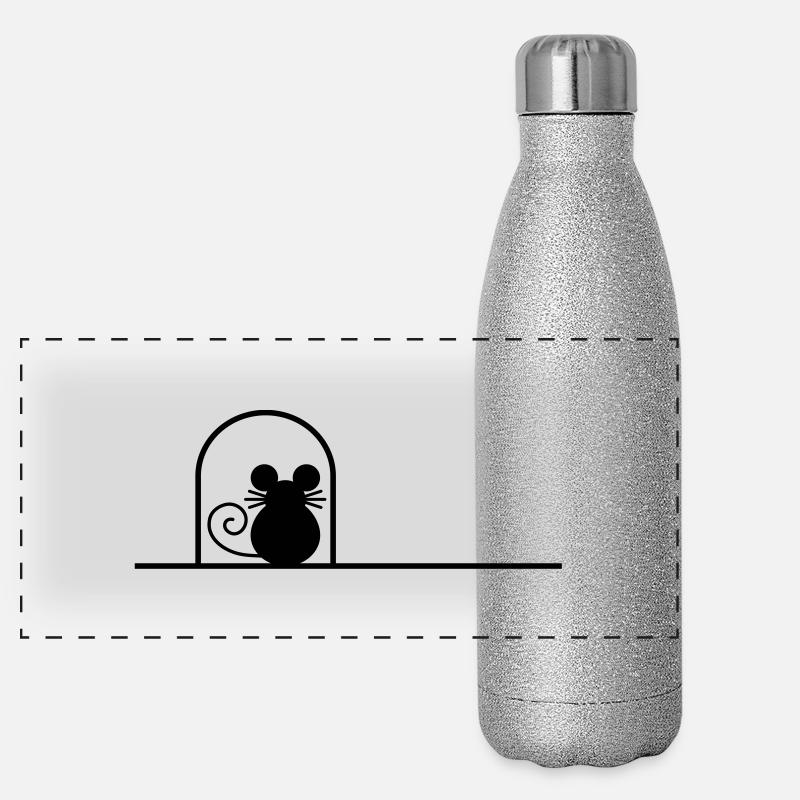 maus_f1 Panoramic Glitter Thermal Bottle 500 ml